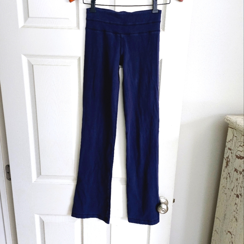 Express XXS Yoga Pant Navy Blue